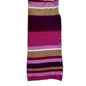 Lands' End Pink and Purple Convertible Scarf